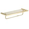 HIGOH Towel Racks, Bathroom Towel Rack Wall Mounted Towel Holder,Nordic Brushed Towel Rack,Bathroom Hardware,Bath Towel Holder