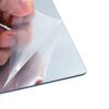 CENPEK 4 Pack Self Adhesive Mirror, 20x20cm Mirror Tiles,Flexible Plastic Mirror Sheets, 2MM Thick Acrylic Mirror,Frameless Small Mirror for Home