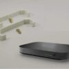 3D Cabin Bracket Compatible With The SKY Q HUB WIFI/Router Internet: Wall mount/bracket : WHITE