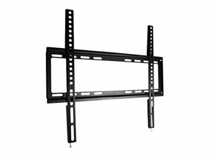 Monoprice Fixed TV Wall Mount Bracket - Low Profile, for LED TVs 32in to 55in, Max Weight 77 Lbs, VESA Patterns Up to 400x400, UL Certified - Com