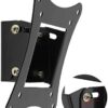 OriGlam Universal TV Wall Mount Bracket Fixed Flat Panel TV Frame Stand Holder 15 Degrees Tilt Angle for 10-26 Inch LCD LED Monitor