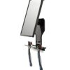 ToiletTree Products Ultimate Fogless Shower Bathroom Mirror, Bigger Reflective Surface & Thinner Frame, Squeegee Included, Black