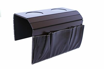 Sofa Arm Tray Table. Remote Control and Cellphone Organizer Holder, Arm Rest Organizer, Arm Rest Table With Pockets