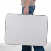 Aluminium Folding Camping Table 75 X 55 Cm Garden Table Side Table Folding Picnic Table Foldable And Height -Adjustable