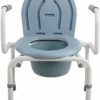 Toilet Stool for Elderly, Toilet, Height Adjustable Seat, Home Chair, 3 in 1 Shower Bench for Adults,