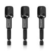 ColumPRO 3PCS Impact Grade Power Drill Sockets Adapter Sets, 3-inch Extension Drill Bit Socket Wrench Adapter 1/2",Portable Design Driver Adapter