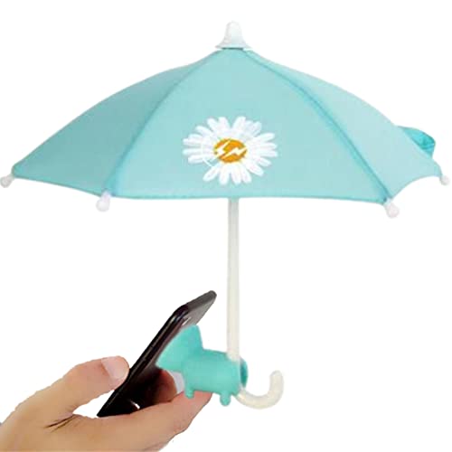 Tytlyworth Phone Parasol Umbrella | Mini Umbrella Phone Sun Protection for Outdoor Use - Sturdy Mobile Phone Parasol Holder as a Birthday Gift