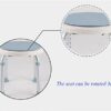 Bath Stools,Stools,Shower Stools Round Bathroom Shower Stool - Seat Can Be Rotated | Adjustable Height Shower/Bath Seat Bench for Elderly Disable