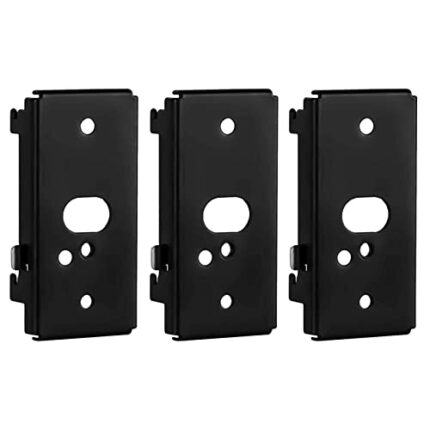 Bedycoon 3 pc Replacement Wall Mounting Bracket Compatible with Bose SlideConnect WB-50 - Black (UFS-20) , Lifestyle 525 535 III ,Lifestyle 600 ,
