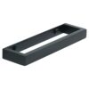 Sayayo Bathroom Towel Holder Hand Towel Ring Black Towel Rail SUS304 Stainless Steel 8-inch Wall Mounted, EGJF020-B