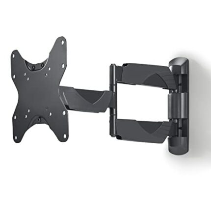 Hama Full Motion TV wall bracket (tiltable, swivelling, for televisions from 19 to 48 inches, VESA up to 200x200, max. 35 kg), 2 arms, black