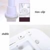 CHEWO Bath Stools,Shower Stool Shower Stool Bath Stool Bathroom Seat Folding Wall-Mounted Antibacterial Mobile Auxiliary Stool Shower Seat Bathro