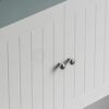 Bath Vida Double Door Wall Mounted Bathroom Cabinet, Wood, White