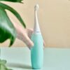 The Original HAPPYPO XL Portable Bidet with 50% more Volume (Color: Petrol) with Cap for Travel known from German Dragons' Den I The Easy-Bidet 2