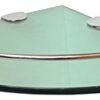 HAUSLER BATHROOM CORNER GLASS SHELF 6mm THICK TOUGHNED Tempered glass