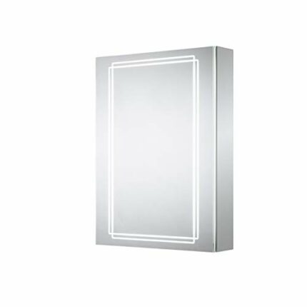 Harlow Single Door Diiffused LED Mirror Cabinet