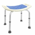 Bath Stools,Bathroom Seat, Shower Chair with Padded Tub Safety Stool for Handicap Disabled Seniors Bathing Aid Height Adjustable Shower Stool Ant