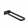 DINGZZ Stainless Steel Bathroom Single Towel Bar Holder Hanging Rack, Brushed Bathroom Towel Bar Rack