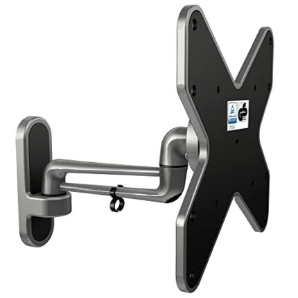 RICOO TV Bracket Tilt Swivel for 15-42 Inch for LED LCD OLED Curved and Flatscreens S2022 Monitor Wall Mount Universal for VESA 100x100-200x200
