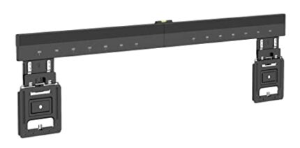 Mywall TV Wall Mount HE7-2L for Flat Screens 43-100 Inches, TV Mount for Wall, Load up to 75 kg, Universal TV Mount Ultra Slim, Wall Mount TV 9.5