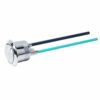 Poweka Toilet Button Flush Compatible with Geberit Impuls 250 Twico 1 Dual Flush Chrome Toilet Button Replace 261.200.00.1