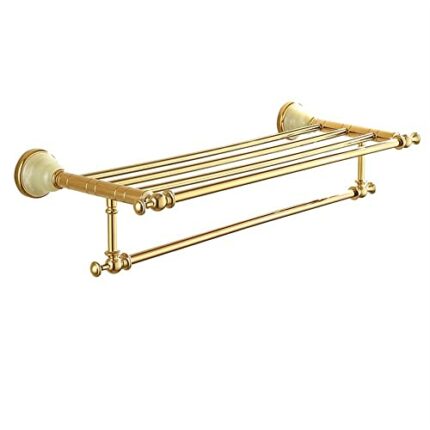 HIGOH Towel Racks, Bathroom Towel Rack Wall Mounted Towel Holder,Bathroom Accessories Bathroom Shelf,Towel Rack,Towel Hanger,Towel Holder Bath Ha