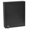 Acrimet Key Cabinet Organizer 48 Positions with Lock (Wall Mount) (48 Smoke Tags Included) (Black Cabinet)