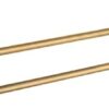 Bathroom Double Towel Rack Towel Bar Antique Copper Towel Hanging Bronze Balcony Bathroom Kitchen Towel Bracket Wall Hanging Tower Hanger/60Cm