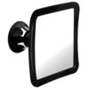 MIRRORVANA Fogless Shower & Shaving Mirror with Upgraded Suction Mount for Bathroom, Anti Fog & Mist Free Shatterproof Surface and 360° Swivel, 1