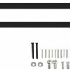 Anti-Tip TV/Furniture Straps Heavy Duty Strap and Plastic Parts, Long VESA Screws to Fit Latest TVs Safety Locks(2 pcs)