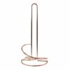 apollo THE HOUSEWARES BRAND Copper Towel Holder Deluxe, Sleek and Modern Towel Rack, Size: 14x30 cm, Copper