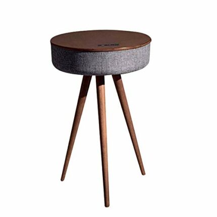 SDFGH Coffee Table Light Simple Small Apartment Living Room Inductive Charging Table Speaker Sound Bedside Table