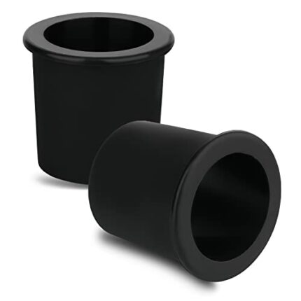 AIEX 2 Pcs Table Umbrella Hole Rings, Silicone Patio Table Umbrella Hole Plug, Soft Terrace Table Umbrella Wedge for Coffee Shop Milk Tea Shop Co