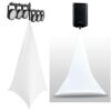 Speaker Stand Cover UCARE Universal Lighting Tripod Stand Scrim DJ Speaker Light Stand Skirt Cover Triple Sided 360 Degree Stretchable Speaker St