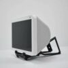 3D Cabin Corner Wall Mount Corner Wall Bracket Adjustable Tilt Multi Function Compatible with Echo Show 8 - Upright & Angled (Black)