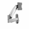 Newstar FPMA-W955 TV/Monitor Wall Mount (Full Motion & gas spring height adjustable) for 10"-30" Screen - Silver