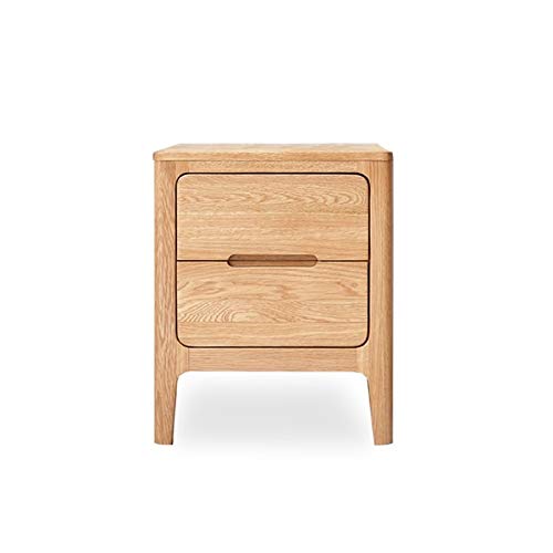 N/A All Solid Wood Bedside Table, Minimalist Bedroom Minimalist Storage Cabinet