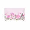 Qvo Romantic Pink Flowers TV Fabric Wall Hanging/curved Screen/LCD TV Dust Cover/TV Cover 32-86in Living Room And Bedroom Decoration,Home Accesso