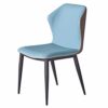 dining chair Kitchen Dining Room Furniture Chairs Modern Leather Dining Chair Water Proof Leather Side Chair With Metal Legs Living Room Bedroom