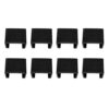 YSfuyi 8 Pcs Wicker Furniture Clips Sofa Clips Sectional Connectors for Sofa Rattan Chair for Garden Restaurant Outdoor (Inner Length: 42.5MM)