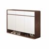 ZCMEB Shoe Cabinet Entry Partition Cabinet Light Luxury Foyer Storage Shoe Cabinet (Color : D, Size : 120 * 35 * 100CM)
