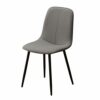 dining chair Kitchen Dining Room Furniture Chairs Faux Matte Suede Leather Dining Chairs For Living Room Terrace Office Kitchen Lounging (Color :
