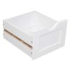 DSHGDJF Bathroom Storage Floor Cabinet with 4 Drawers Vanity Cabinet Narrow Bathroom Sink Storage Cabinet