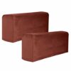BESPORTBLE Couch Arm Protectors Elastic Cover 2Pcs Polyester Sofa Armrest Cover Stretch Elastic Armrest Protector Slipcover Couch Armchair Cover