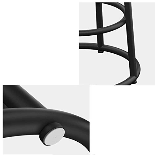 DINGZZ Solid Wood Bar Chair Household High Stool Reception Chair Simplicity Bar Nordic Barstool Backrest Stool Coffee Chair