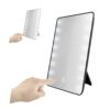 Raxter Lighted Makeup Mirror with 16 LED Lights Touch Screen Magnifying Tabletop Vanity Mirror Portable Light Up Cosmetic Dressing Table Mirror A