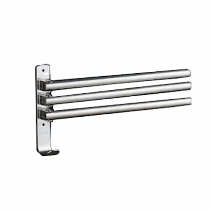 XDHLDULYK 1 Pcs Stainless Steel Towel Bar 304 Stainless Steel Bathroom Hand Towel Rack Stainless Steel Swivel Bathroom Towel Rackfor Bathroom Kit