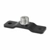 CAMVATE 5/8'' Male To 1/4'' Female Microphone Screw Adapter With Bottom Pedestal Wall/Table/Ceiling Mount