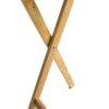 Home Vida Folding Wooden TV Dinner Laptop Snack Table, Natural