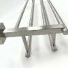 GLYP Bathroom Towel Holder Wall Mounted 26-Inch SUS304 Stainless Steel Modern Hotel Towel Shelf Rack with Double Towel Bar, Brushed Nickel